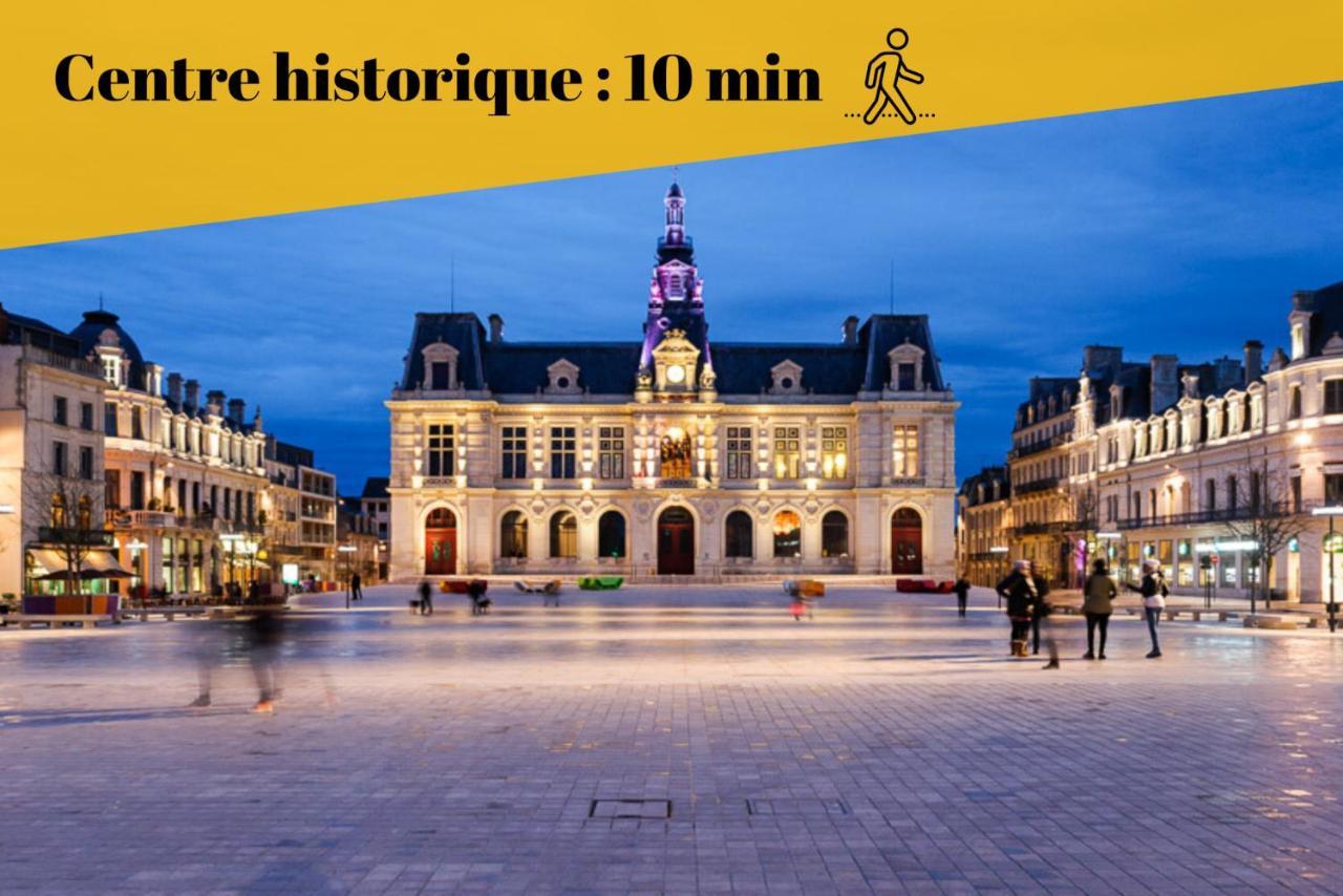 Le Cosy By Goodbnb - Proche Gare - 15Min Futuroscope ポアティエ エクステリア 写真
